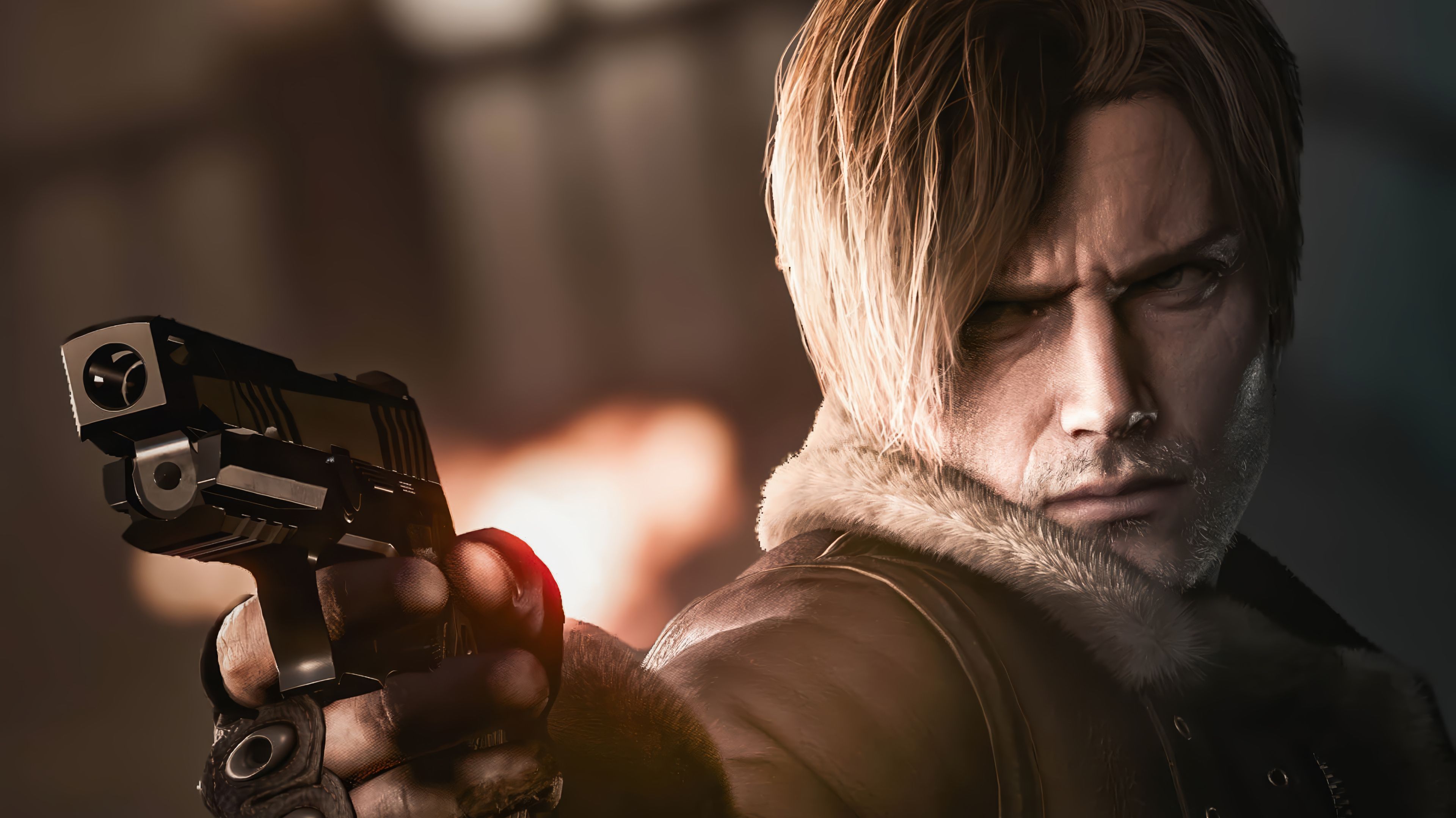 3840x2160 Leon S. Kennedy 4K Wallpaper PC HD RE9 n