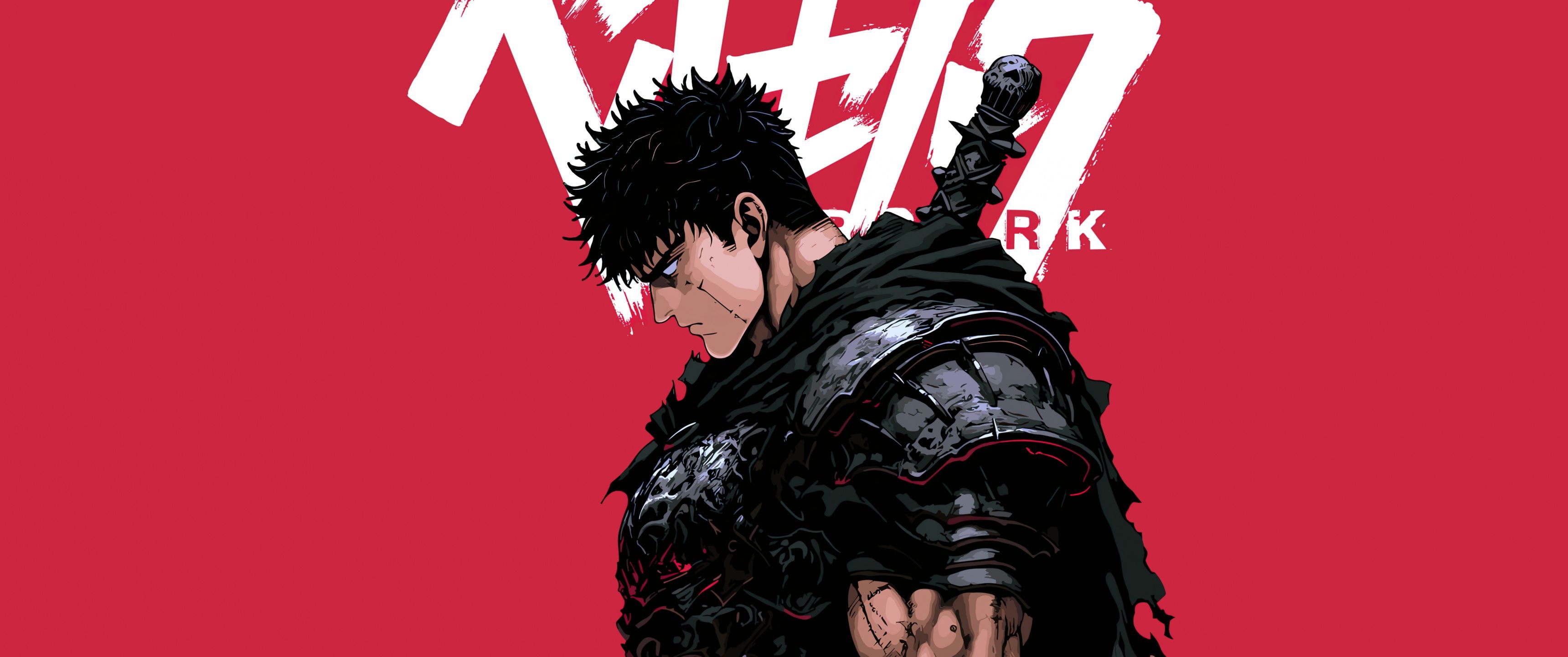 3440x1440 Guts Wallpaper 4K, 5K, Berserk, Dragon Slayer