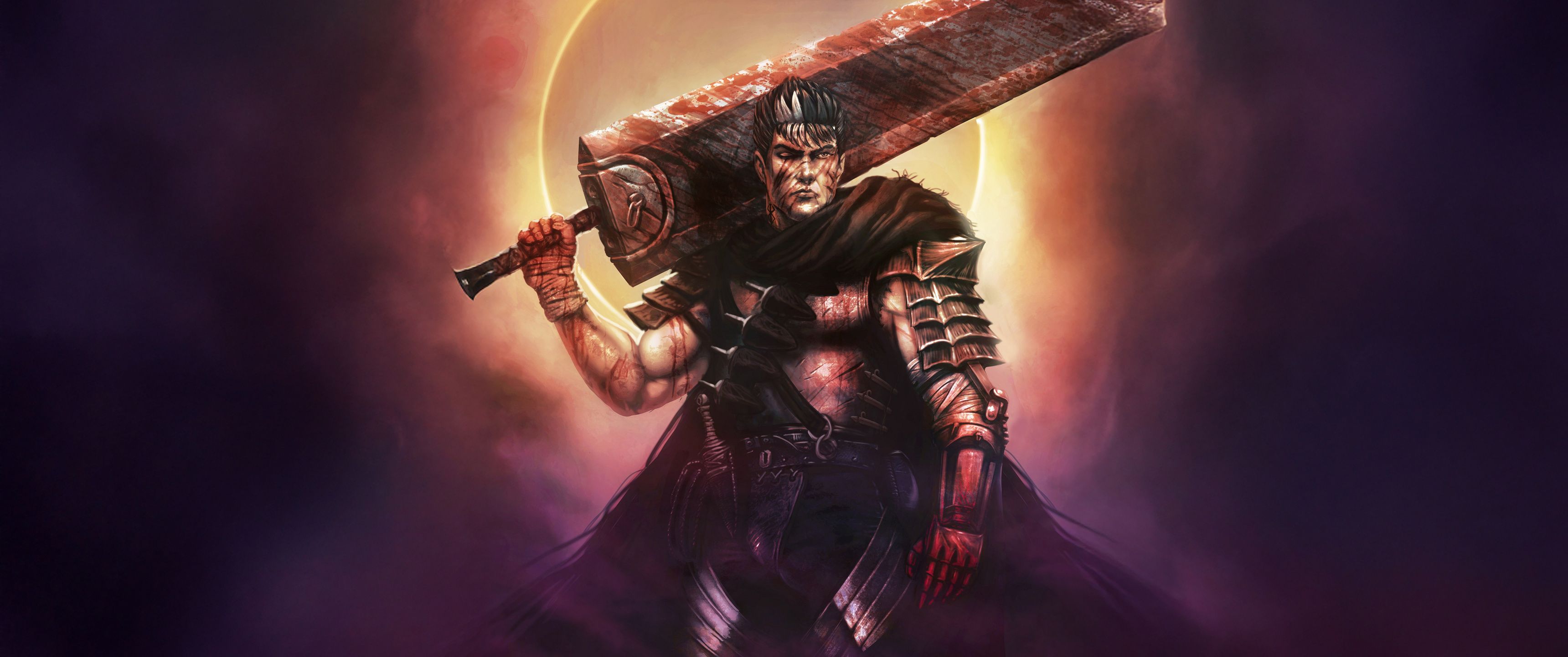 3440x1440 Berserk Guts The Lone Wolf UltraWide Quad HD 1440P , HD 4k Wallpaper, Image, Background, Photos and Picture