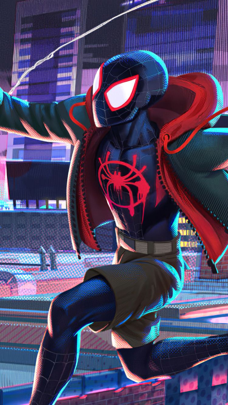 750x1334 Spider Man Into The Spider Verse Wallpaper For Apple IPhone 6S, 8 [Retina HD]