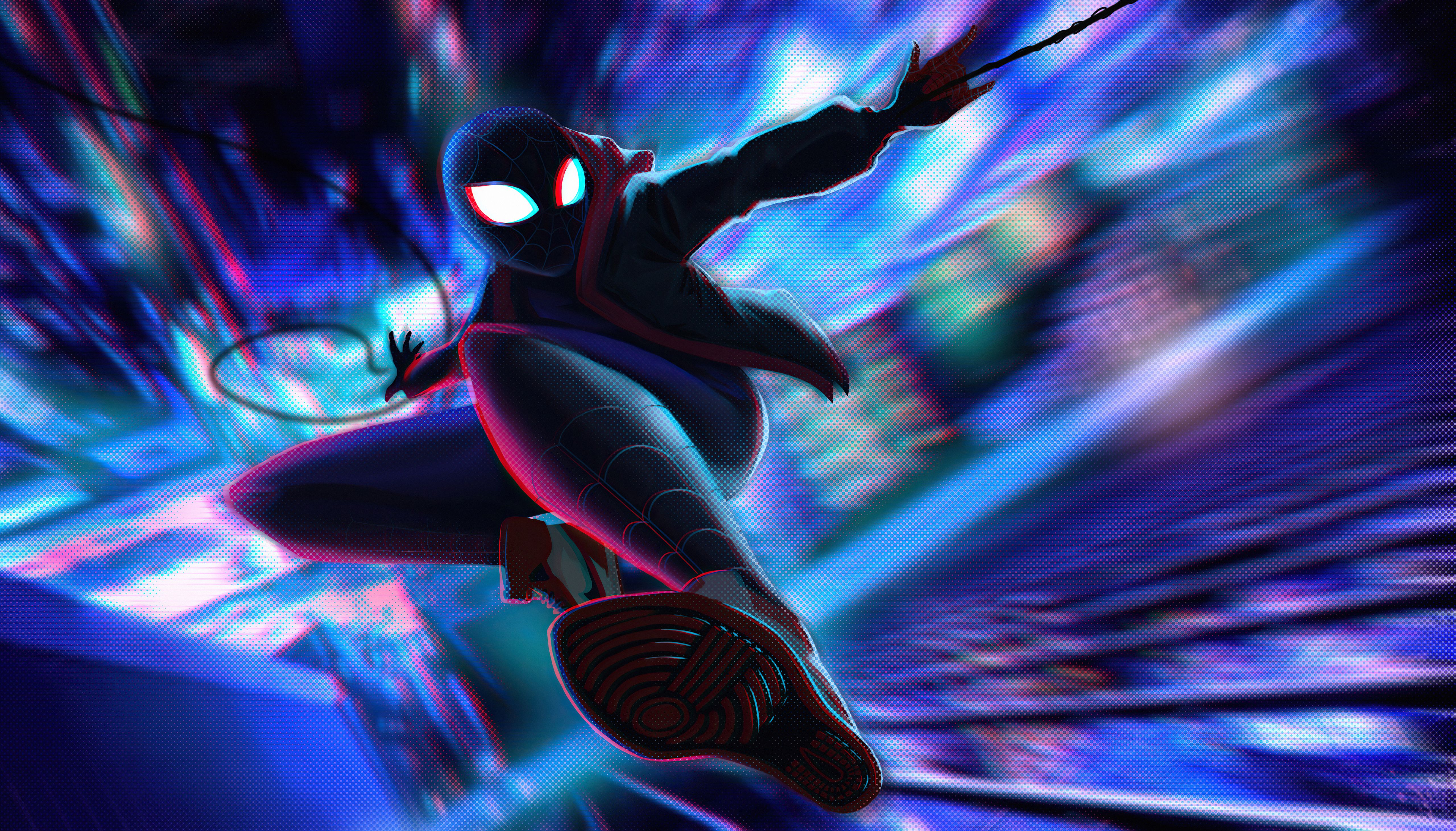 5120x2924 Miles Morales Wallpaper 4K, Illustration, Spider Man