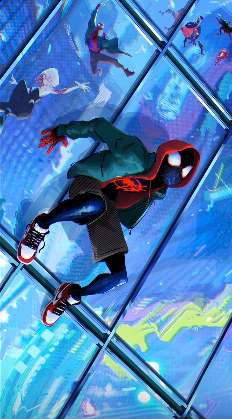 800x1442 Miles Morales, avengers, marvel, onlymarvel, ps spiderman, spiderverse, HD phone wallpaper