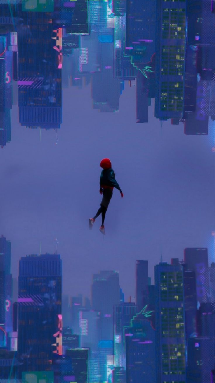 736x1308 Spider man miles morales wallpaper