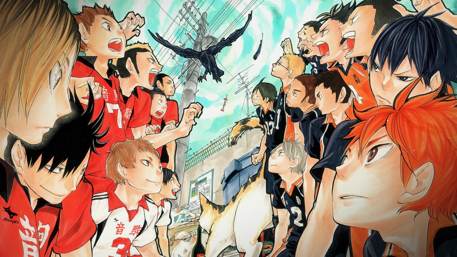 1600x900 Anime wallpaper, Haikyuu, Haikyuu!! HD wallpaper