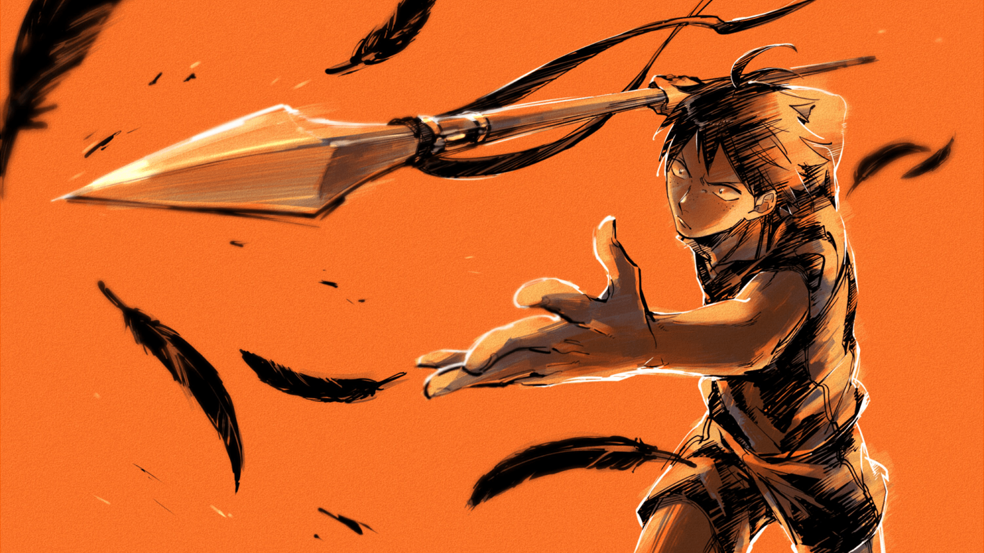 1920x1080 Haikyū!! Lance Action HD Wallpaper by ころも (pixiv)x1080