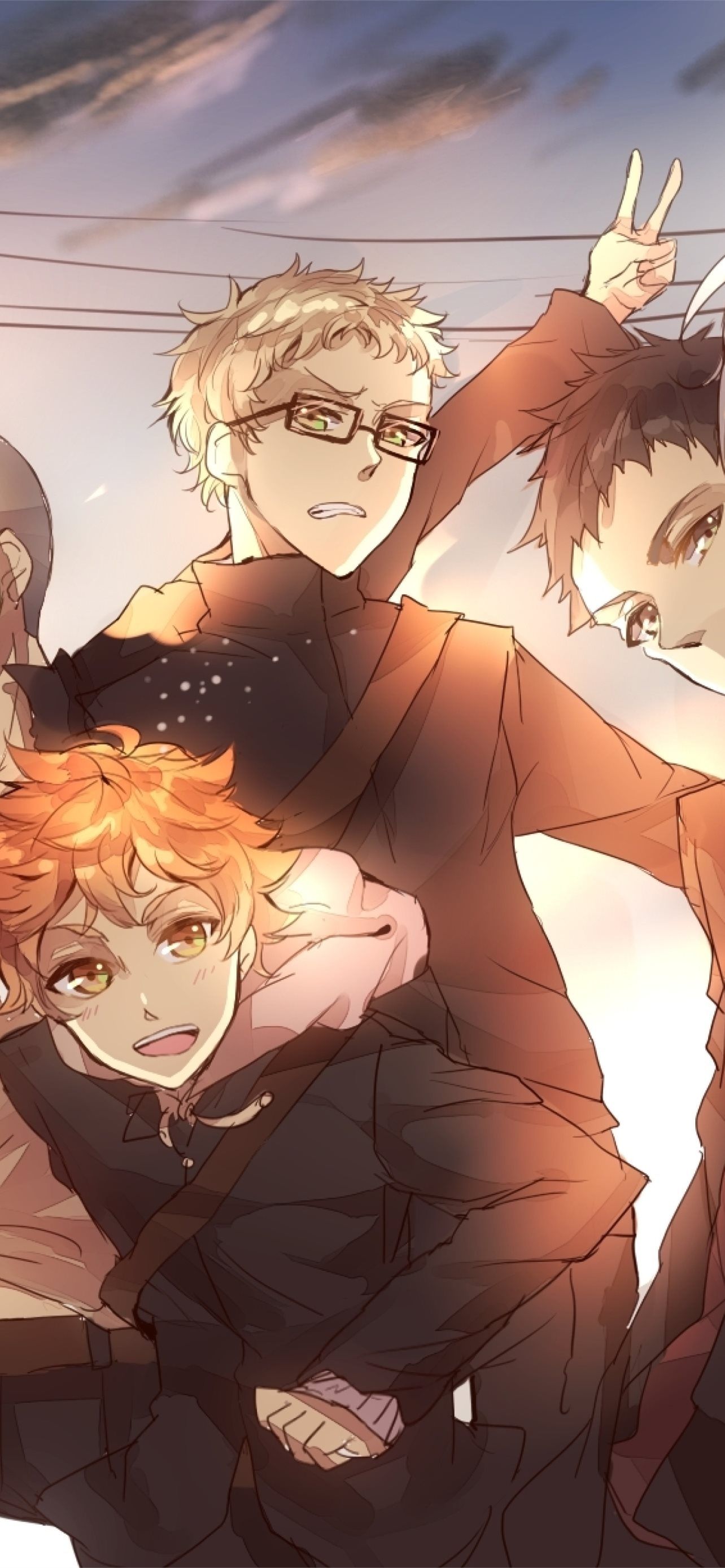 1284x2778 haikyuu tobio kageyama shouyou hinata Samsung Gala. iPhone Wallpaper Free Download
