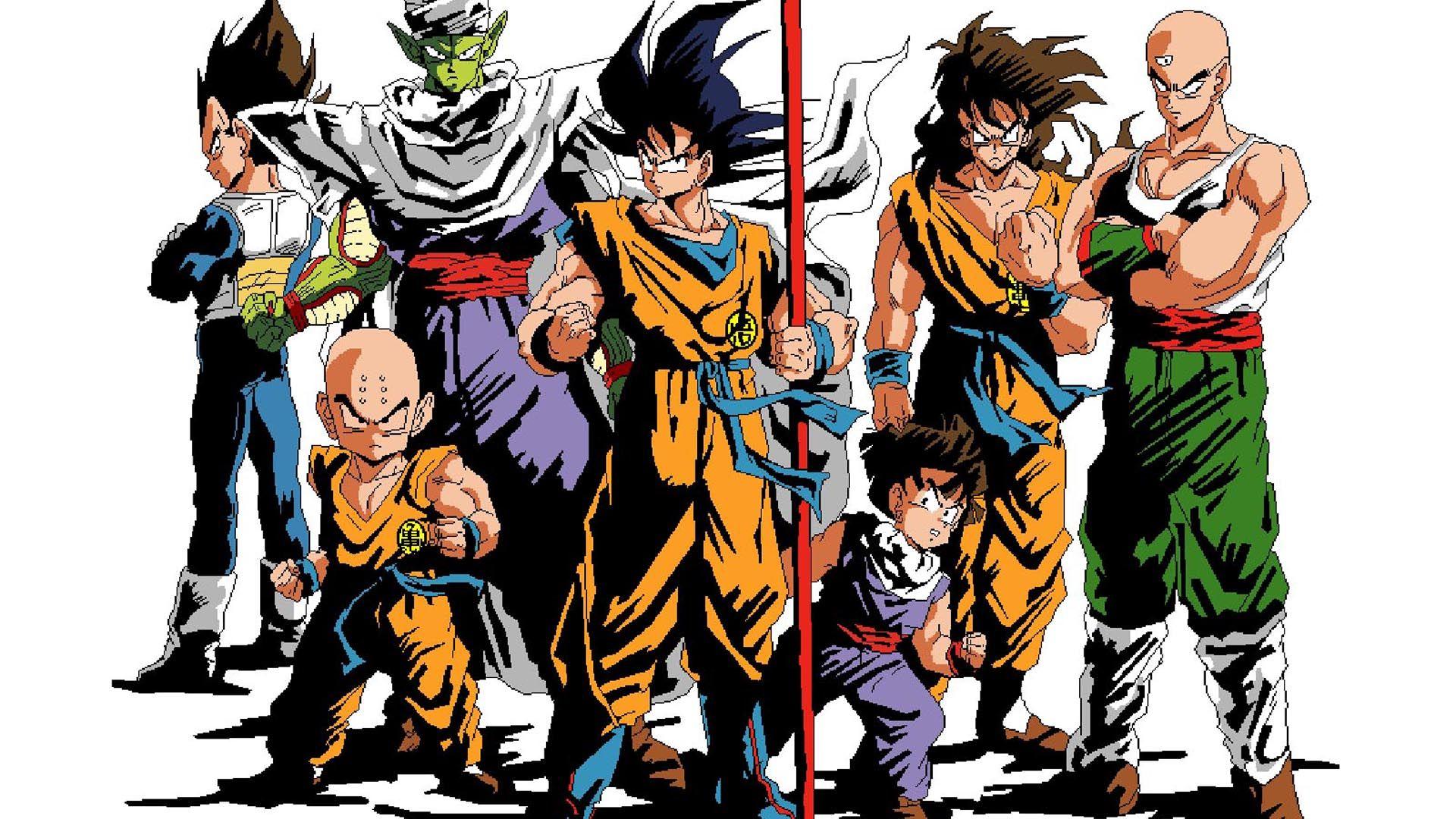 1920x1080 Dragon Ball Z Group Wallpaper