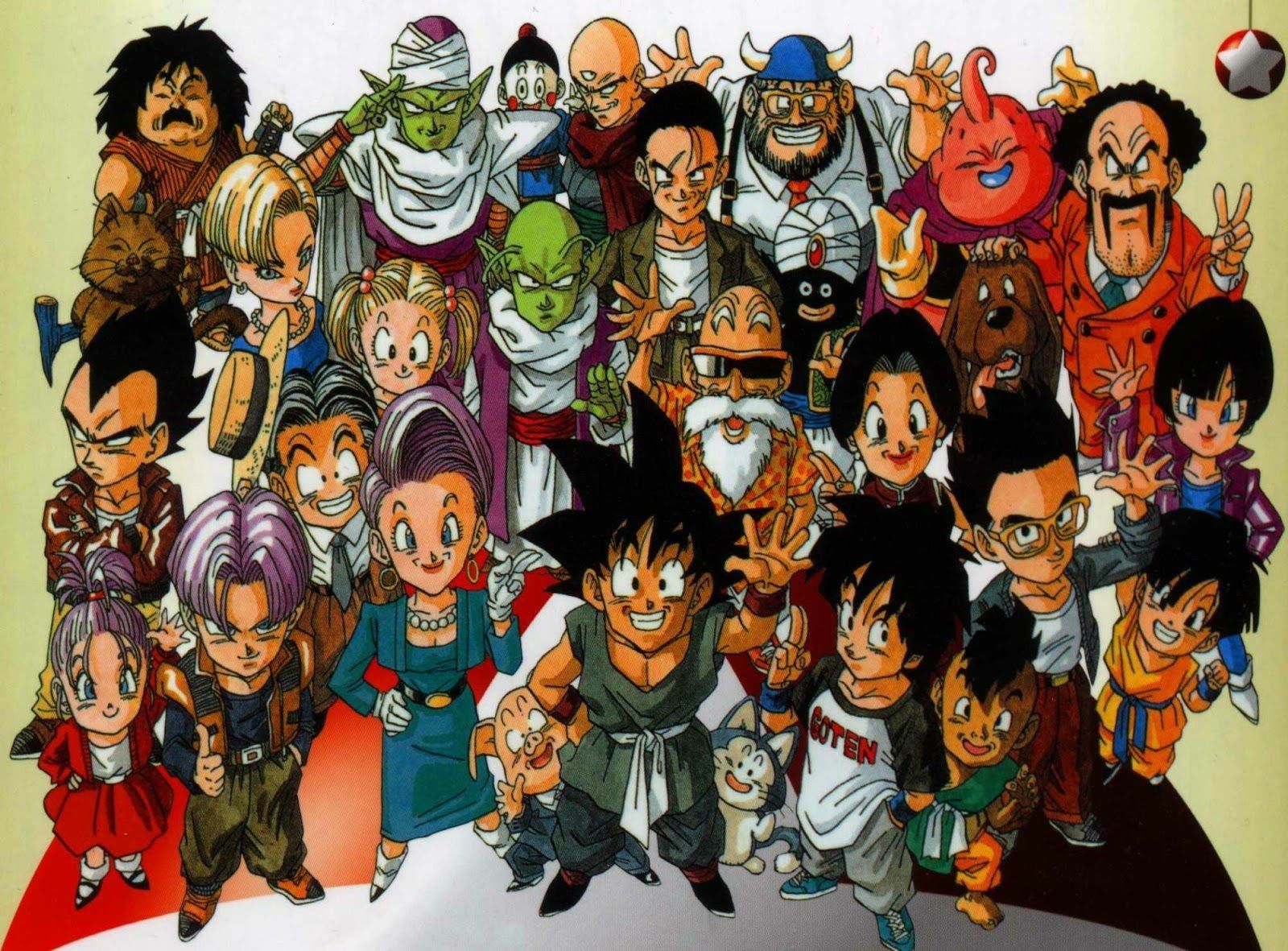 1600x1181 Dragon Ball Z Ensemble HD Wallpaperx1181