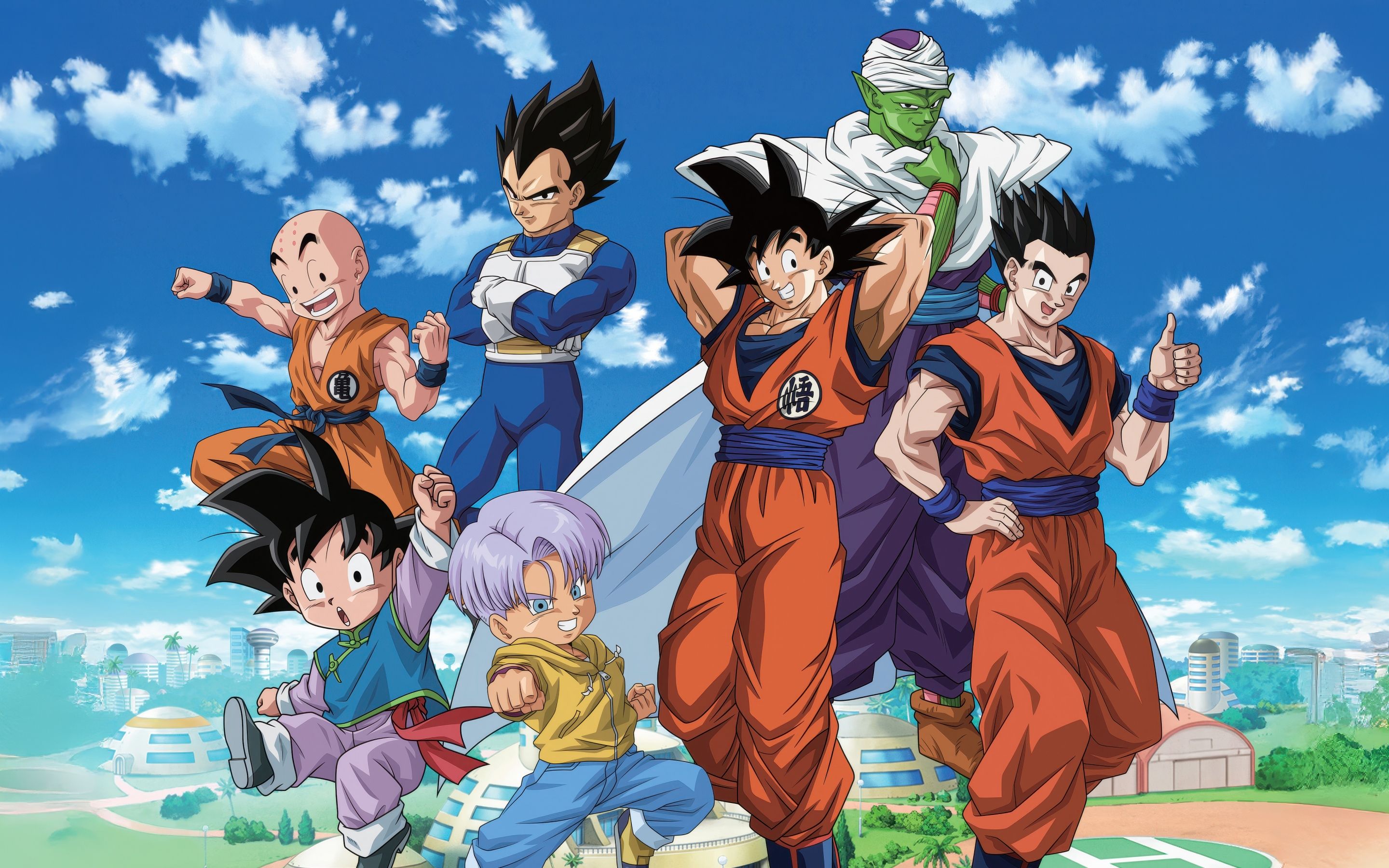 2880x1800 Dragon Ball Super Wallpaper 4K, Group, Character poster, 5K, Goku