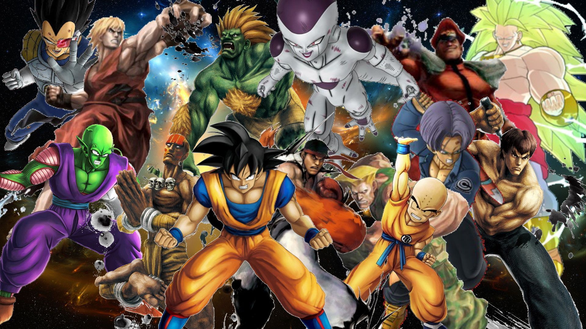 1920x1080 Dragon Ball Z Group Wallpaper