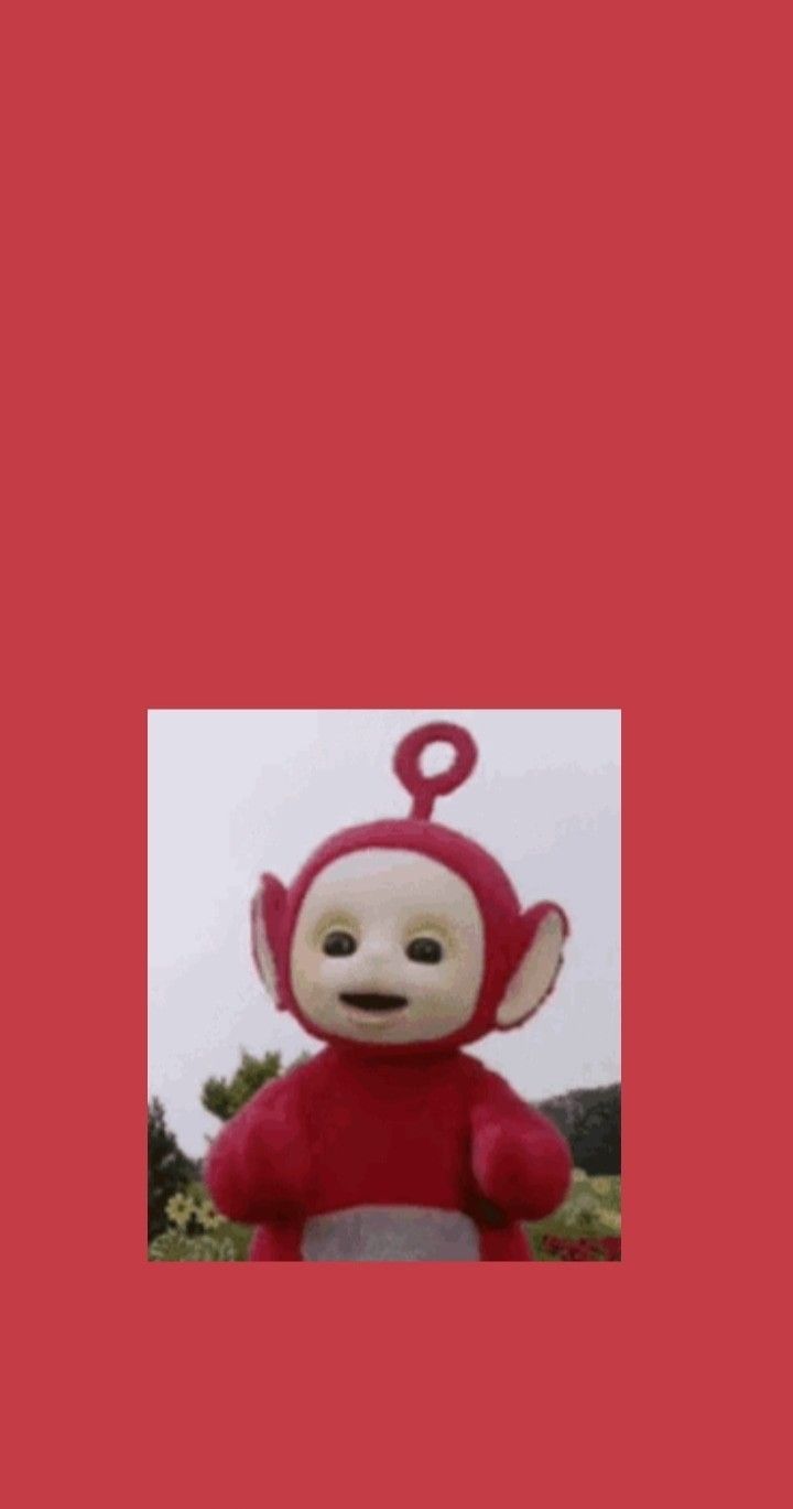 720x1369 Teletubbies po red aesthetic vsco wallpaper ✩pin : vxnessaxoxoxo✩