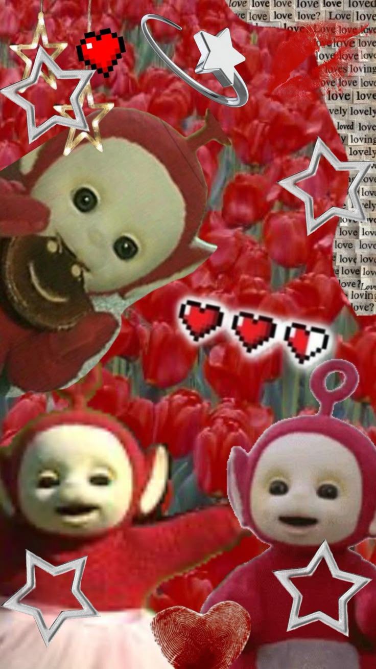 736x1308 Red teletuby. Teletubbies wallpaper aesthetic, Teletubby wallpaper, Los teletubbies