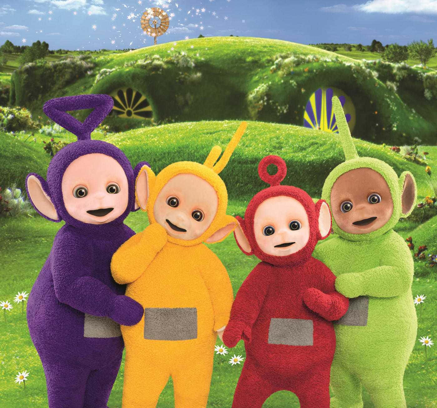 1400x1307 Download Playtime with the Teletubbies! Background