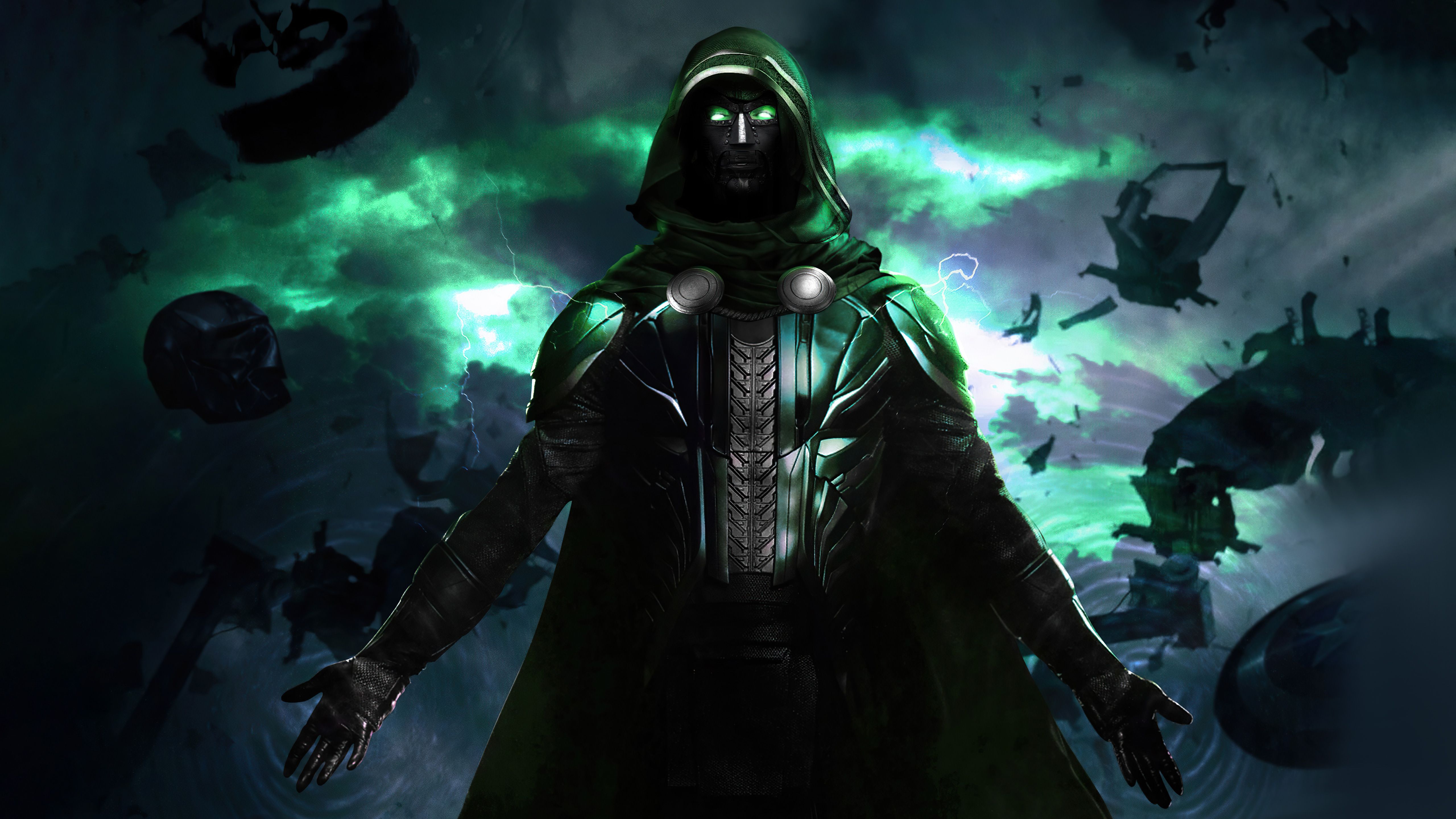 5120x2880 Dr Doom PC Wallpaper