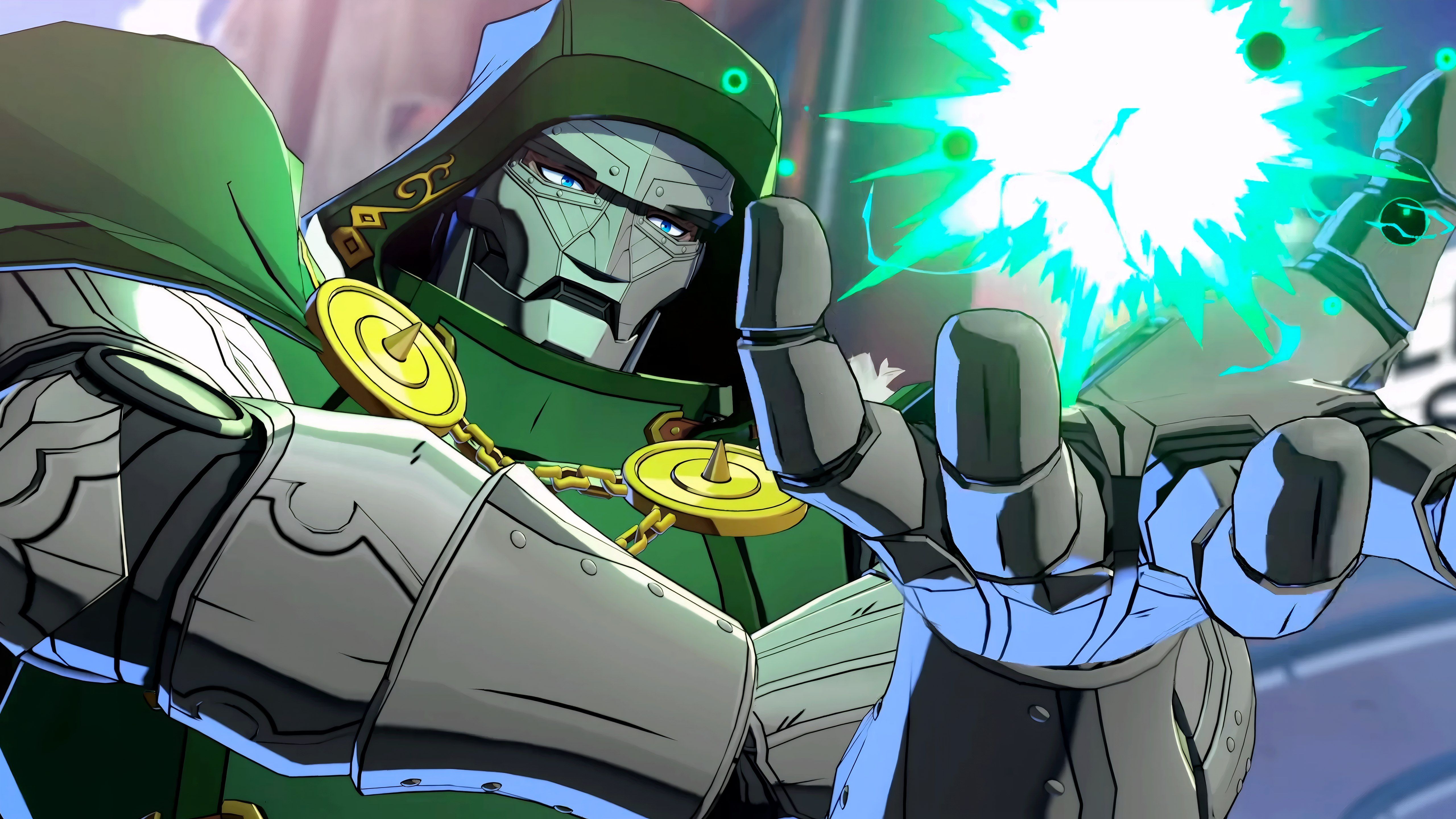 5120x2880 Doctor Doom from Marvel Tōkon Wallpaper 4K for Desktop