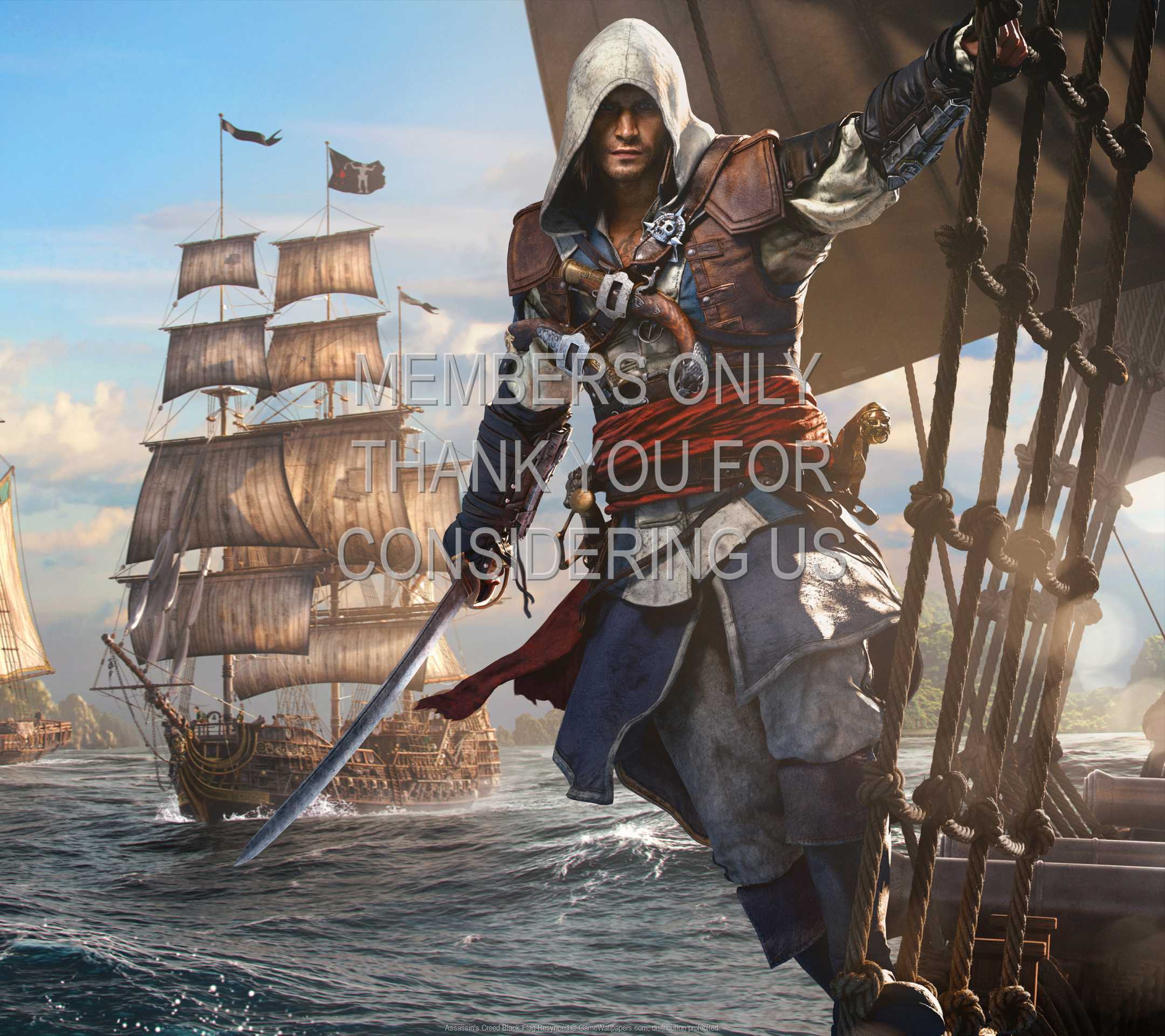 2160x1920 Assassin's Creed: Black Flag Resynced wallpaper 04 1080p Horizontal
