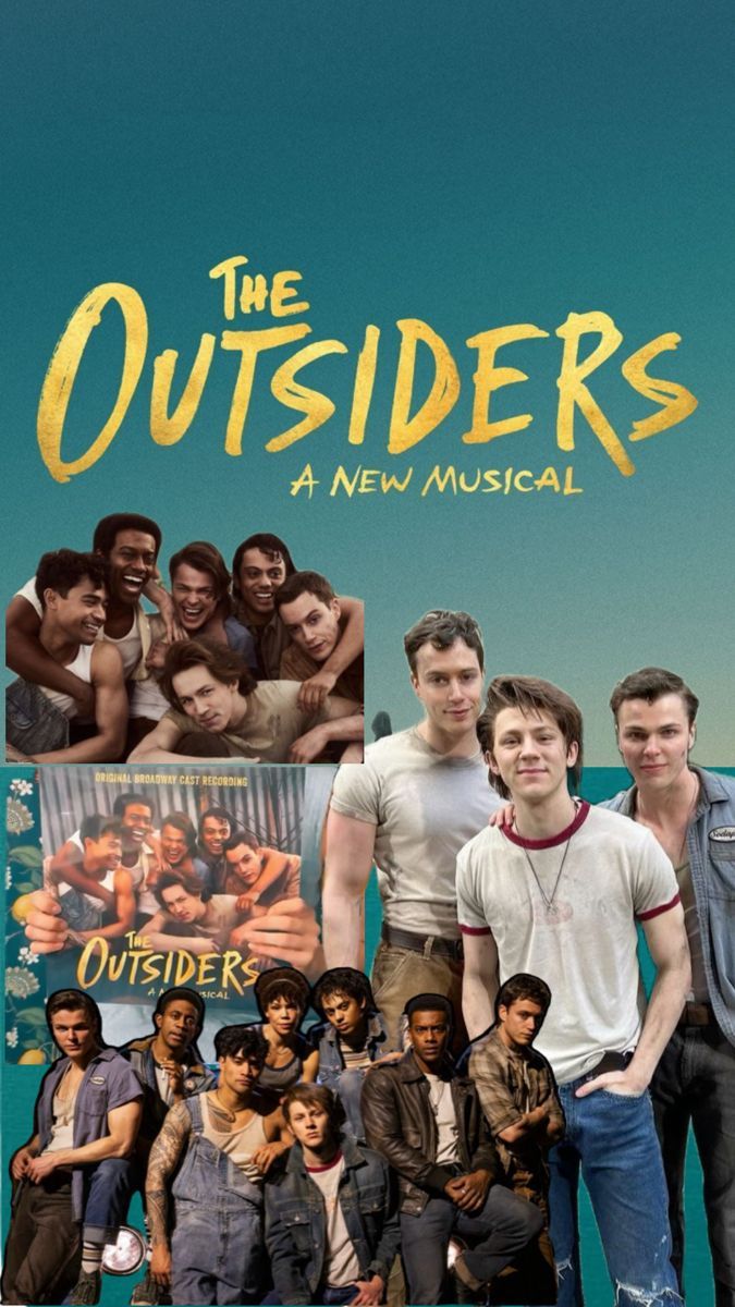 675x1200 Darry curtis musical. The outsiders collage wallpaper, Outsiders musical wallpaper, Outsiders movie