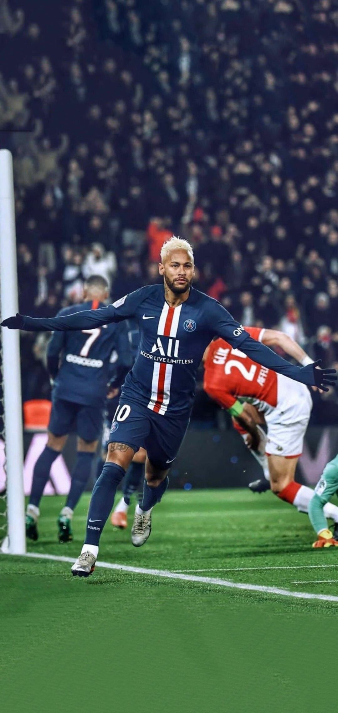1080x2280 Neymar Wallpaper