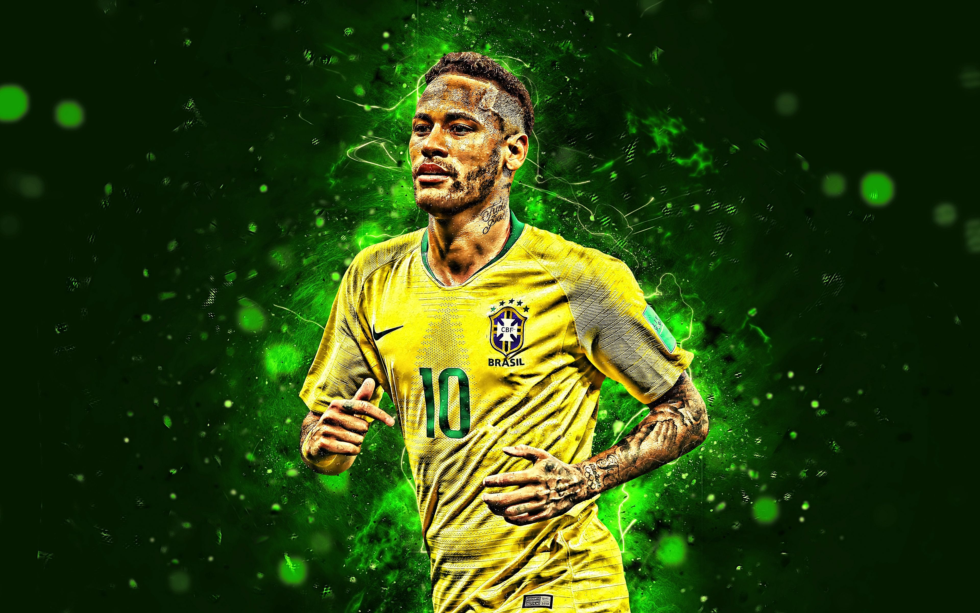3840x2400 Neymar 8k Wallpaper