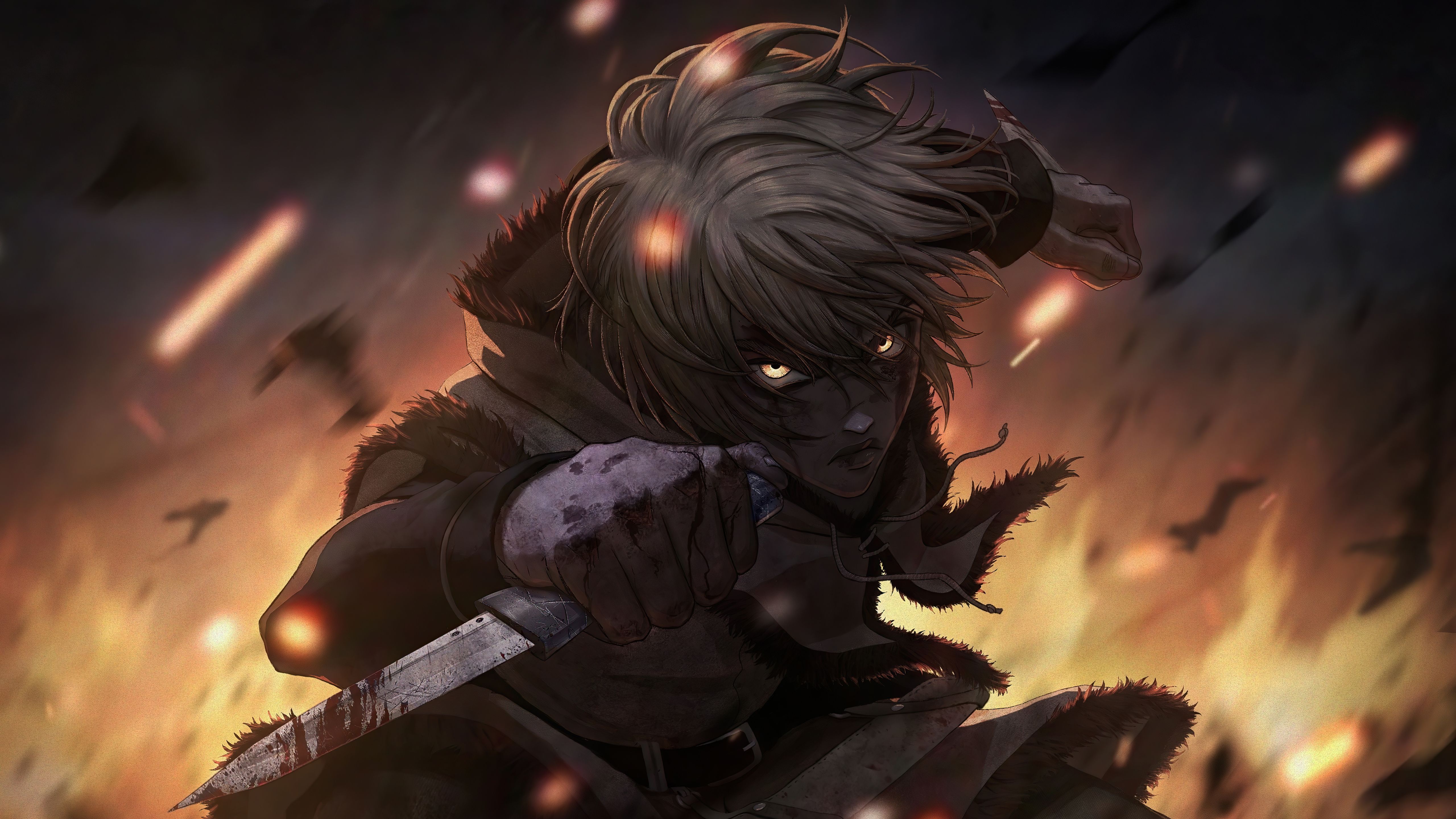 5120x2880 Thorfinn (Vinland Saga) Wallpaper and Background: Free HD Download