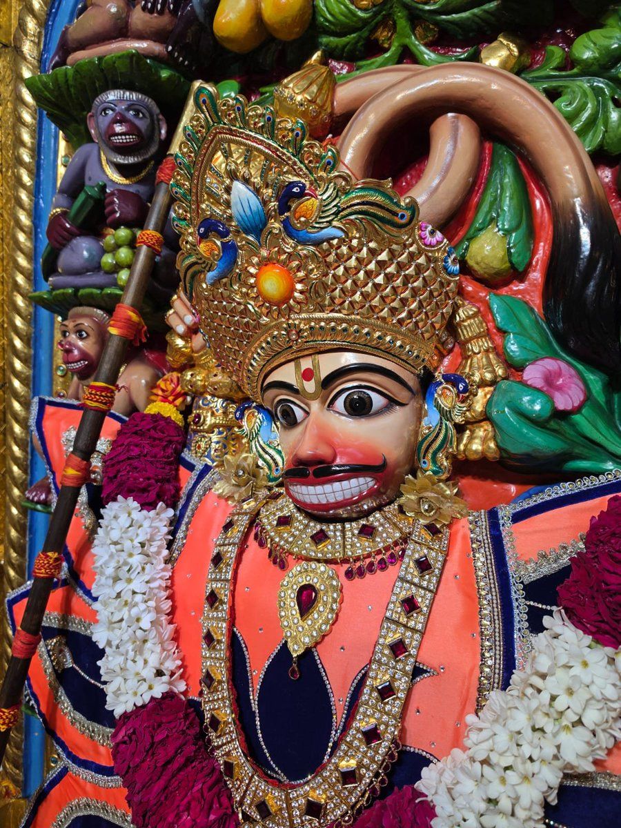 900x1200 Darshan : 13 04 2026 Hello Devotees Jai Shri Swaminarayan Shri Kashtbhanjandev Hanumanji Maharaj Salangpur Dham. #salangpurdham