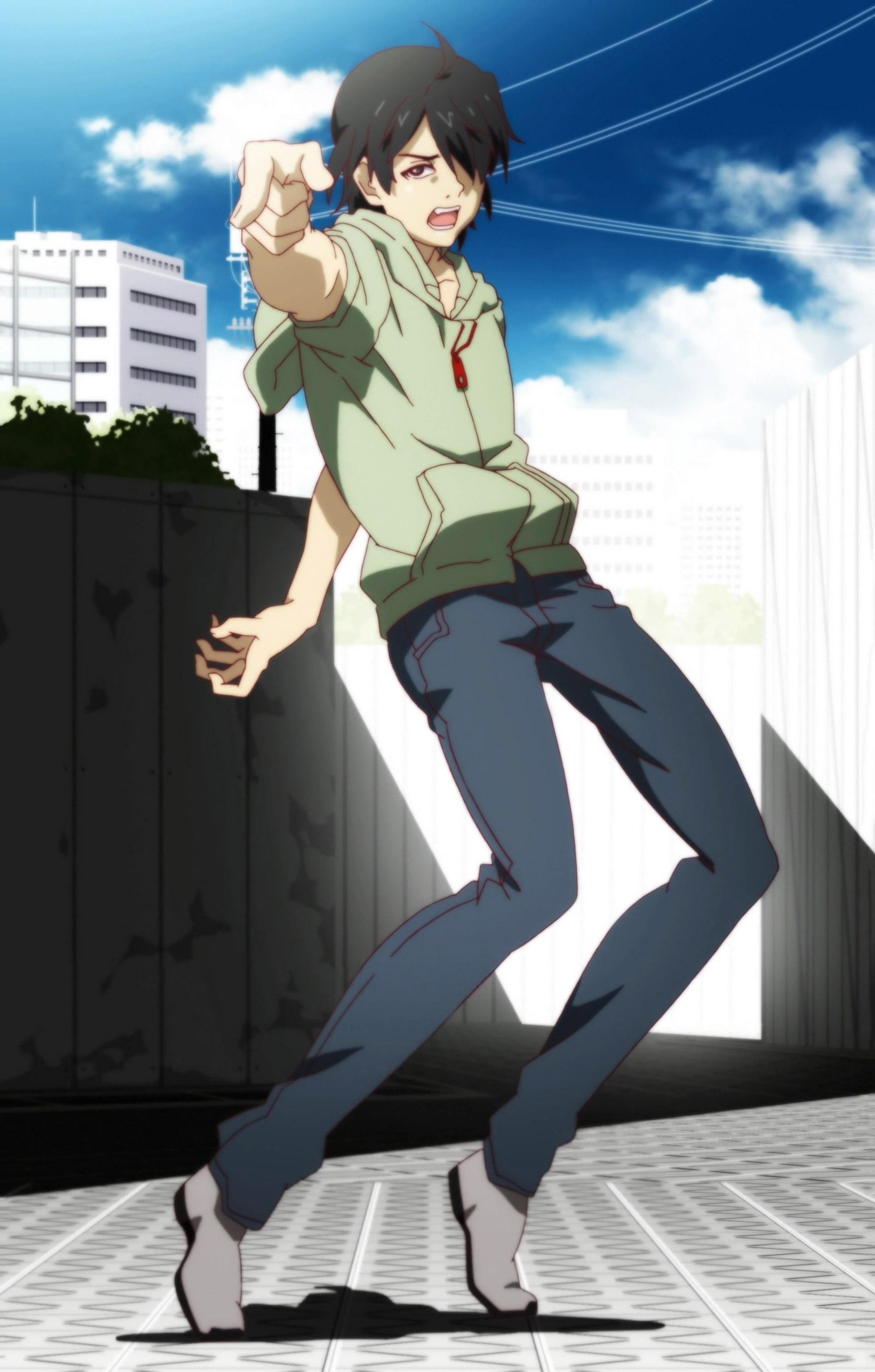 1947x3054 Koyomi Araragi Wallpaper