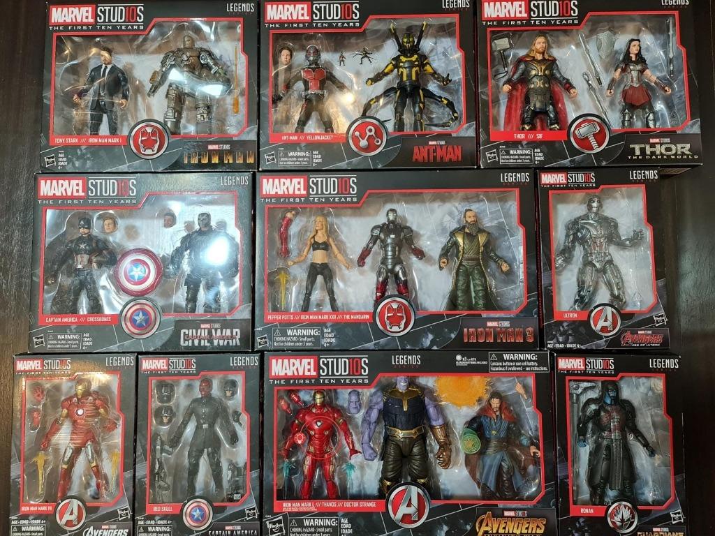 1024x768 Marvel Legends Studios The First Ten Years Full Set, Toys & Collectibles, Figurines & Models, Figurines & Statues on Carousell