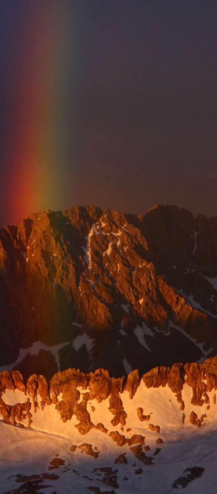 736x1676 Samsung Galaxy S10 Wallpaper Sky Rainbow Snow Wallpaper. Wallpaper cantik iphone, Samsung galaxy wallpaper