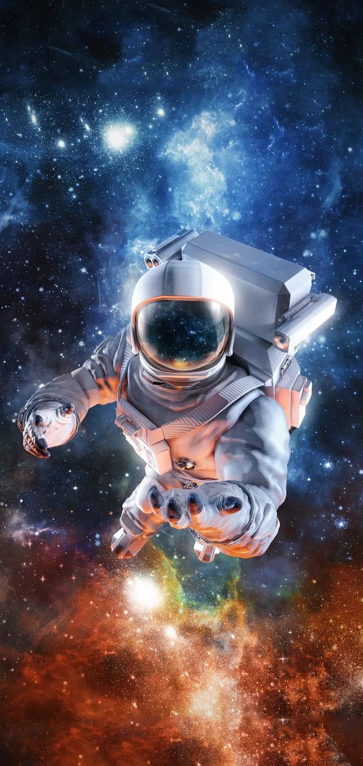 720x1520 Astronaut 4k Mobile Wallpaper