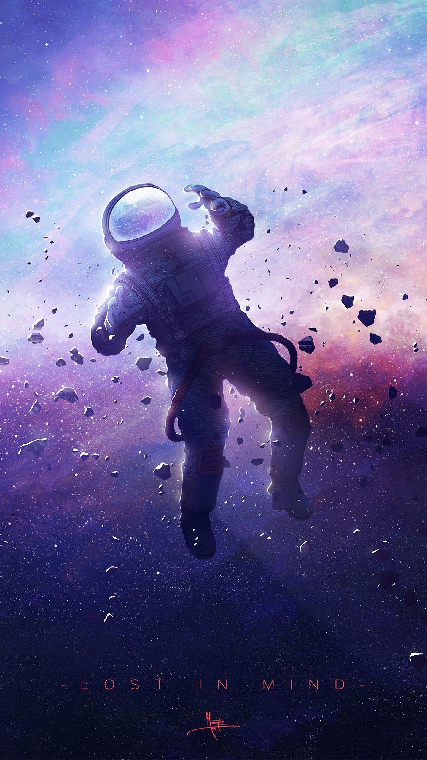 1440x2560 Astronaut 4k Mobile Wallpaper