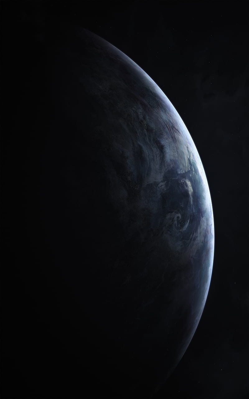 800x1280 Pitch Black, dark, HD phone wallpaper