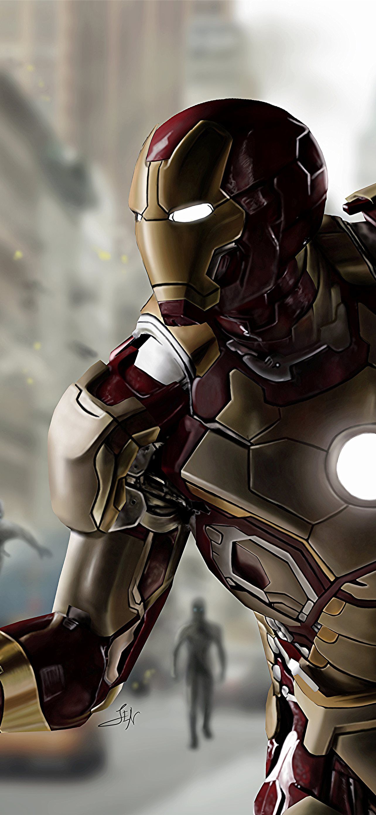 1284x2778 Iron Man In Avengers Age Of Ultron Sony Xperia X X. iPhone Wallpaper Free Download