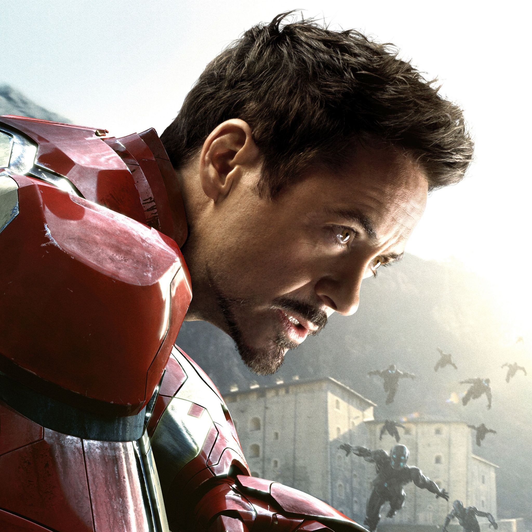 2048x2048 Iron Man Wallpaper 4K, Avengers: Age of Ultron, 5K, 8K