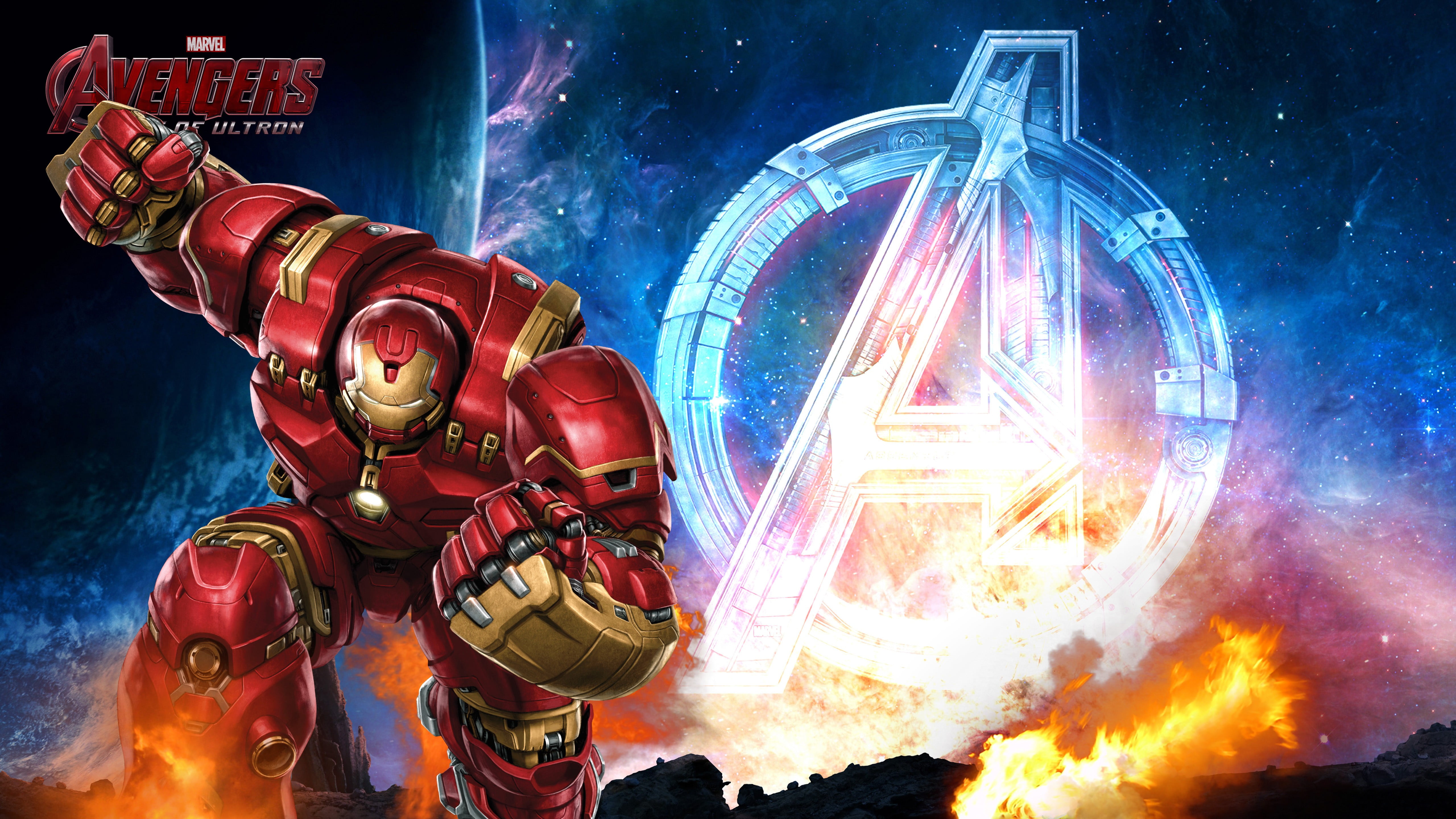5120x2880 Marvel Avengers Age of Ultron Hulkbuster digital wall paper HD wallpaper