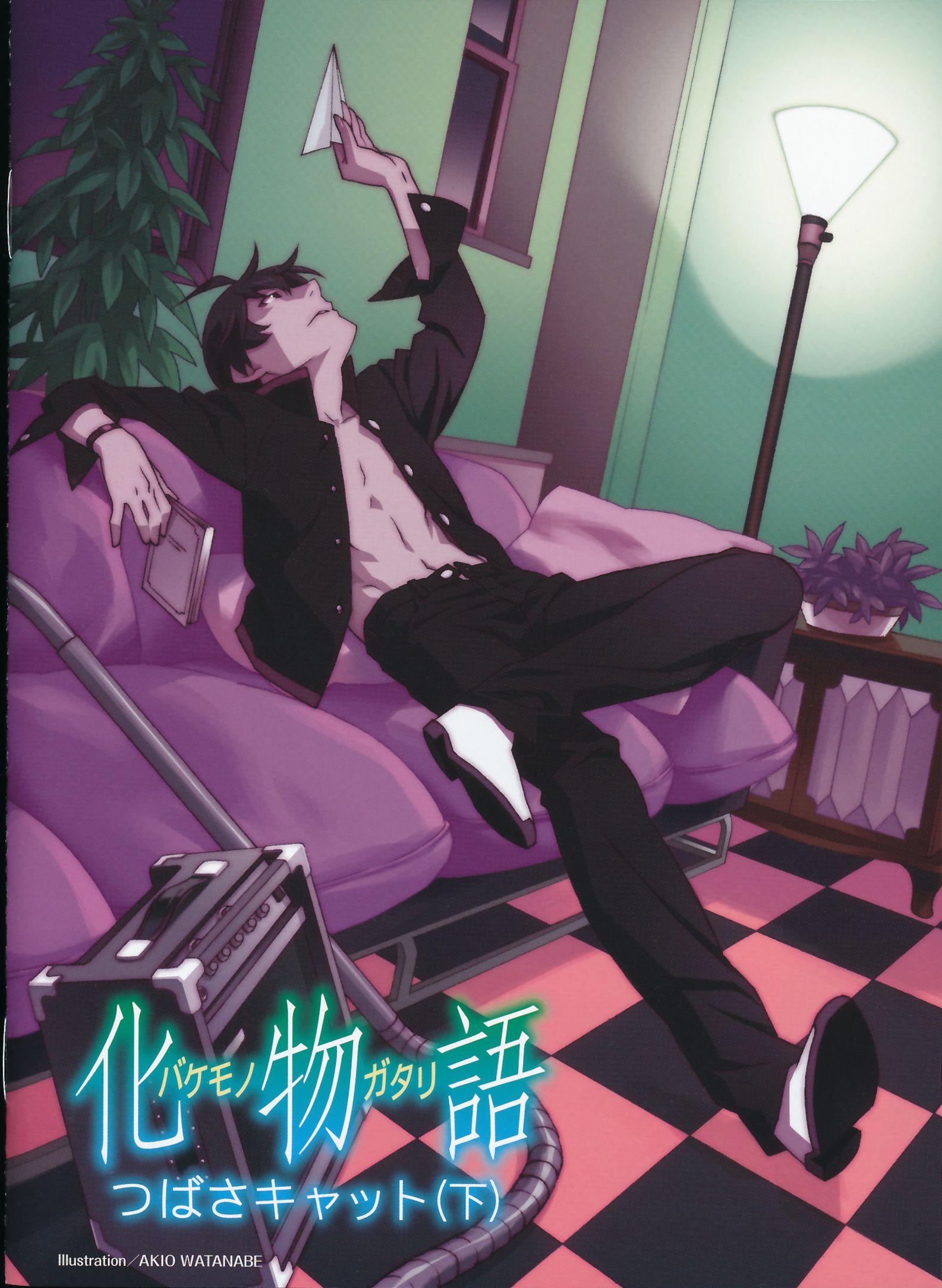 1585x2168 Koyomi Araragi and Scan Gallery