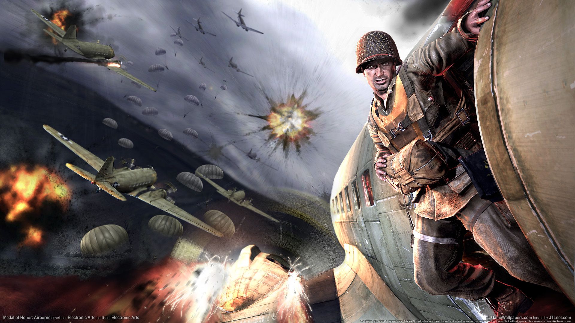 1920x1080 Medal Of Honor Airborne, High Definition, High Quality, Widescreen