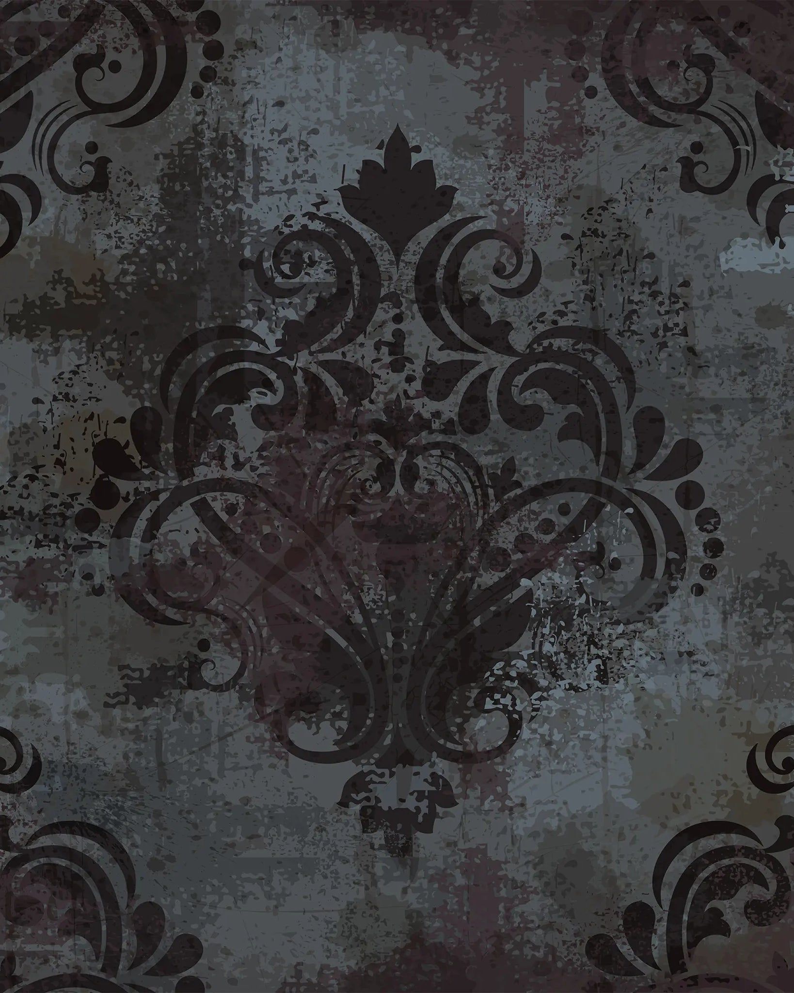 1638x2048 Stylish Black Wallpaper Collection & Modern Designs