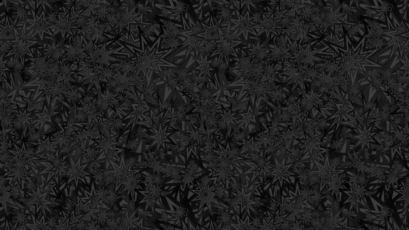 1366x768 Download wallpaper 1366x768 stars, patterns, black, texture, ornament tablet, laptop HD background