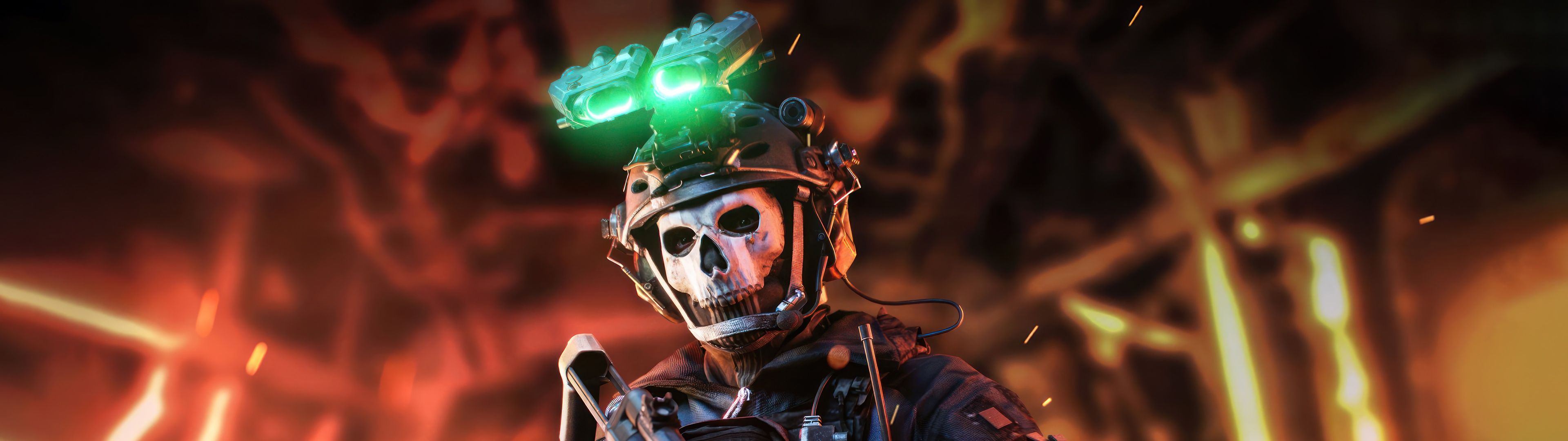 3840x1080 Call of Duty Wallpaper 4K, Ghost, : Modern Warfare 3