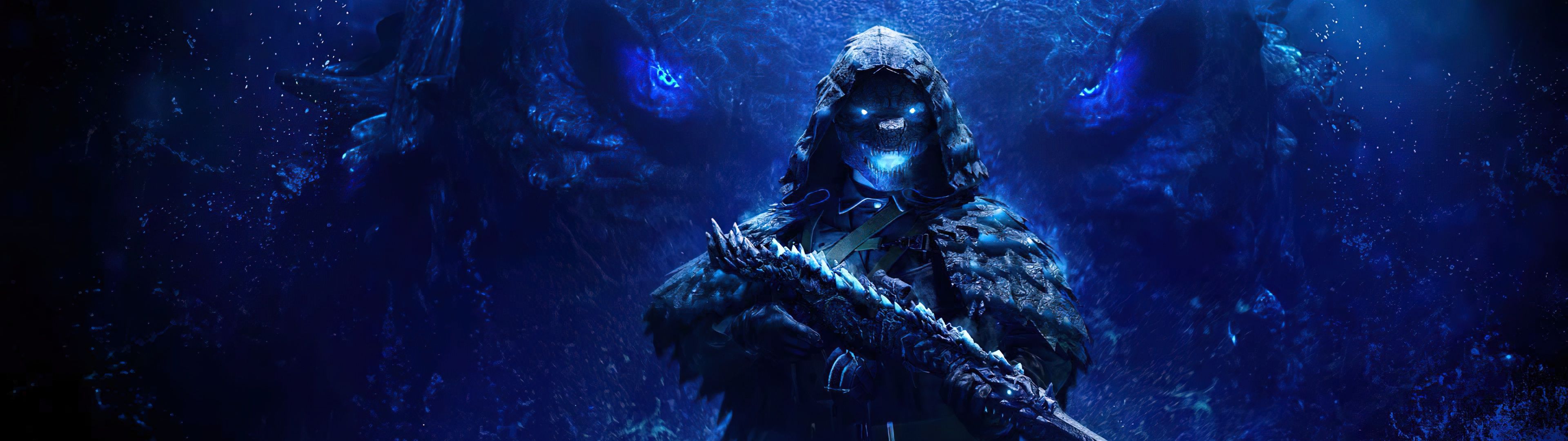 3840x1080 Godzilla in Operation Monarch Call of Duty Warzone 4K Wallpaper