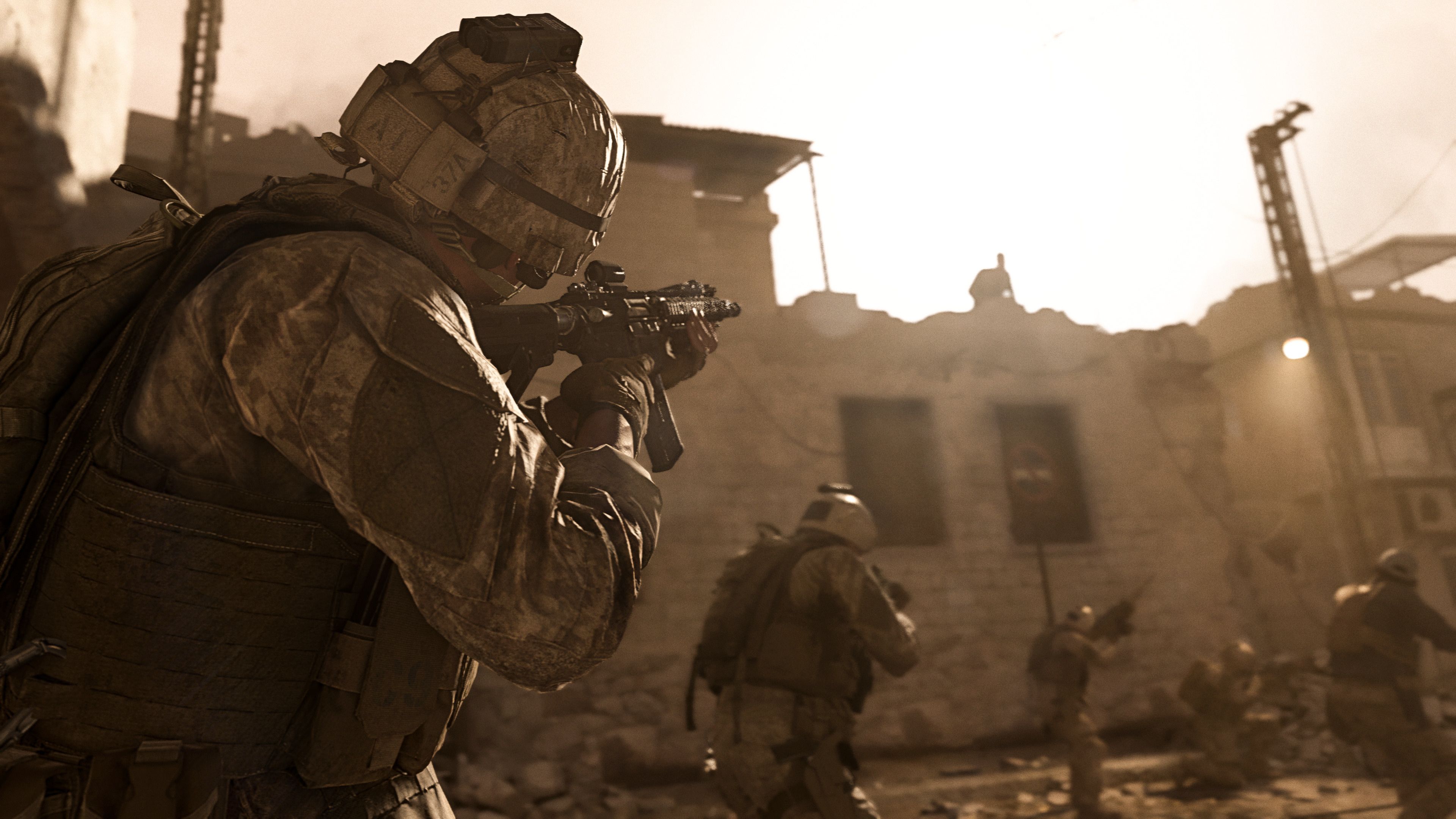 3840x2160 Desktop wallpaper: Call Of Duty: Modern Warfare, Video Game, Call Of Duty 4K free download for PC. 466199