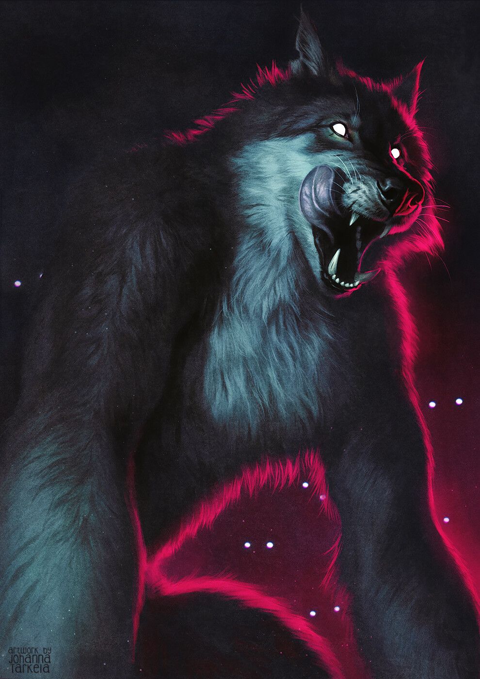 990x1400 Johanna Tarkela like a wolf
