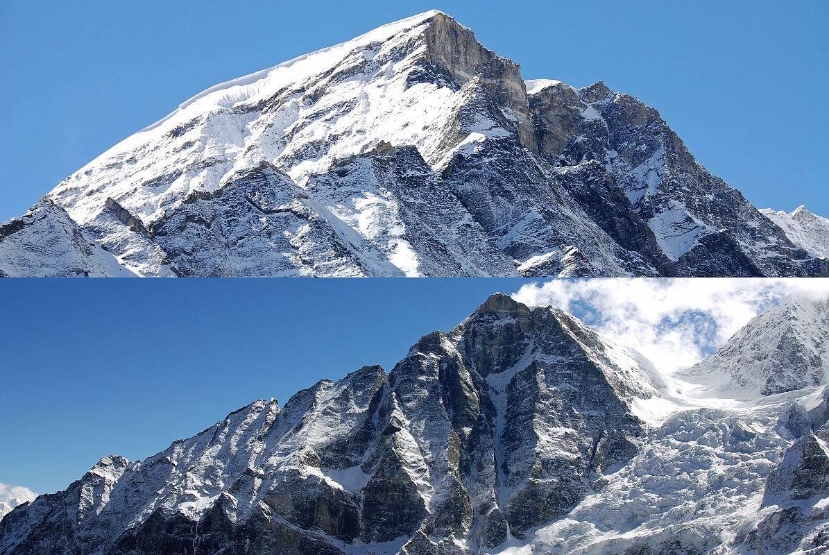 1195x800 Two Views Of Tsha Tung On Trek To Shishapangma Advanced Base Camp