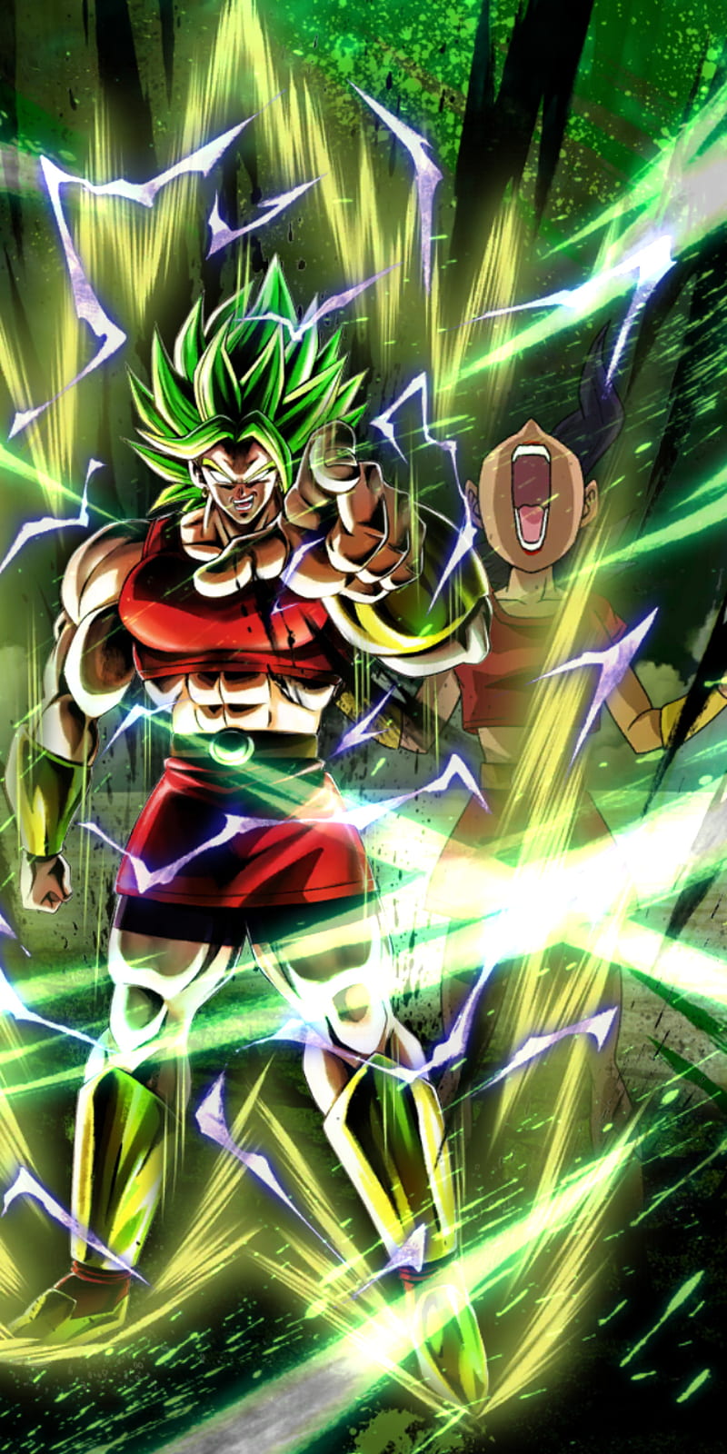 800x1600 Kale Beserk, dragon ball, dragon ball legends, saiyan, HD phone wallpaper