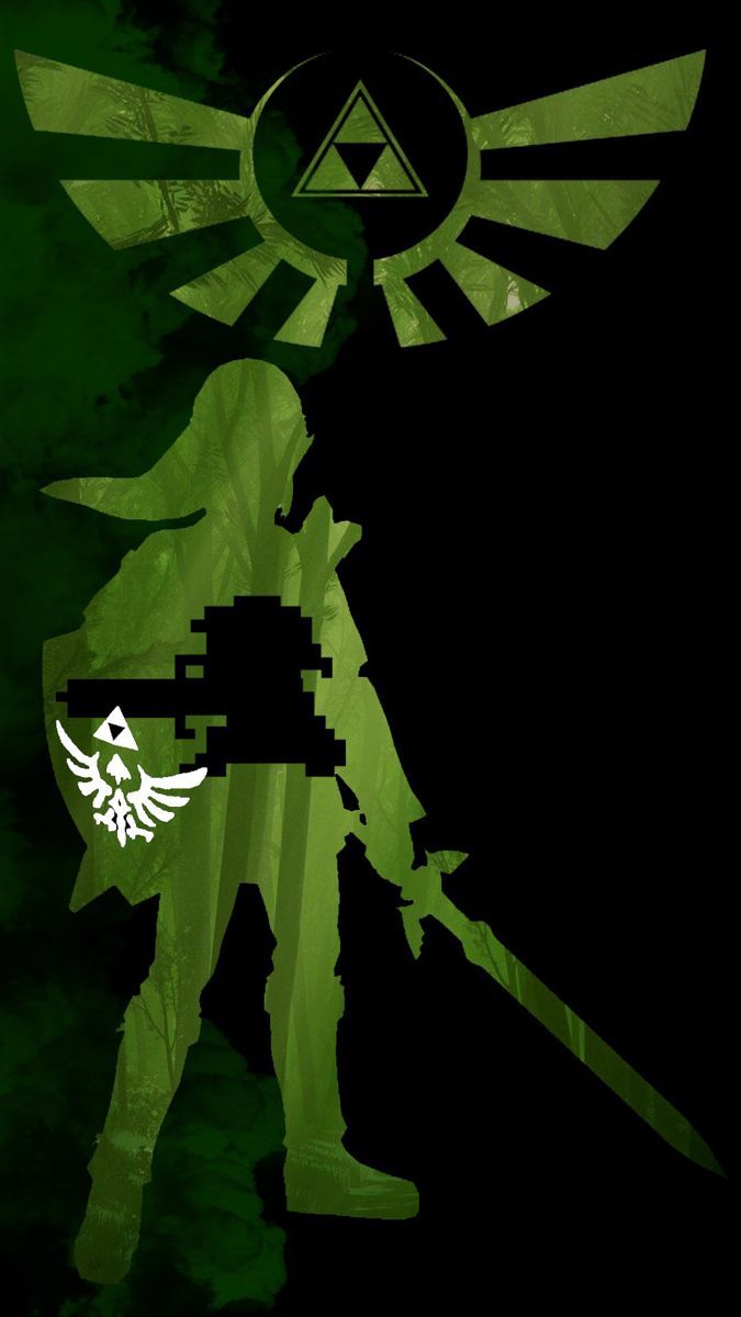 675x1200 Link Minimalist Wallpaper