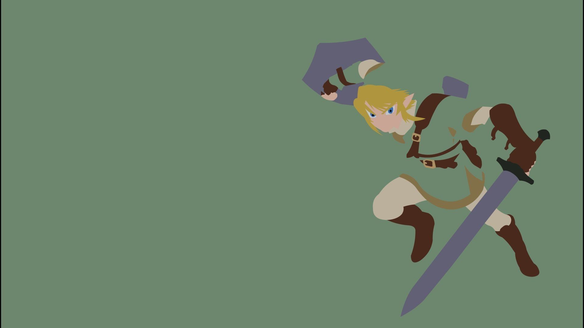 1920x1080 Legend of Zelda: Link in Action HD Wallpaperx2151