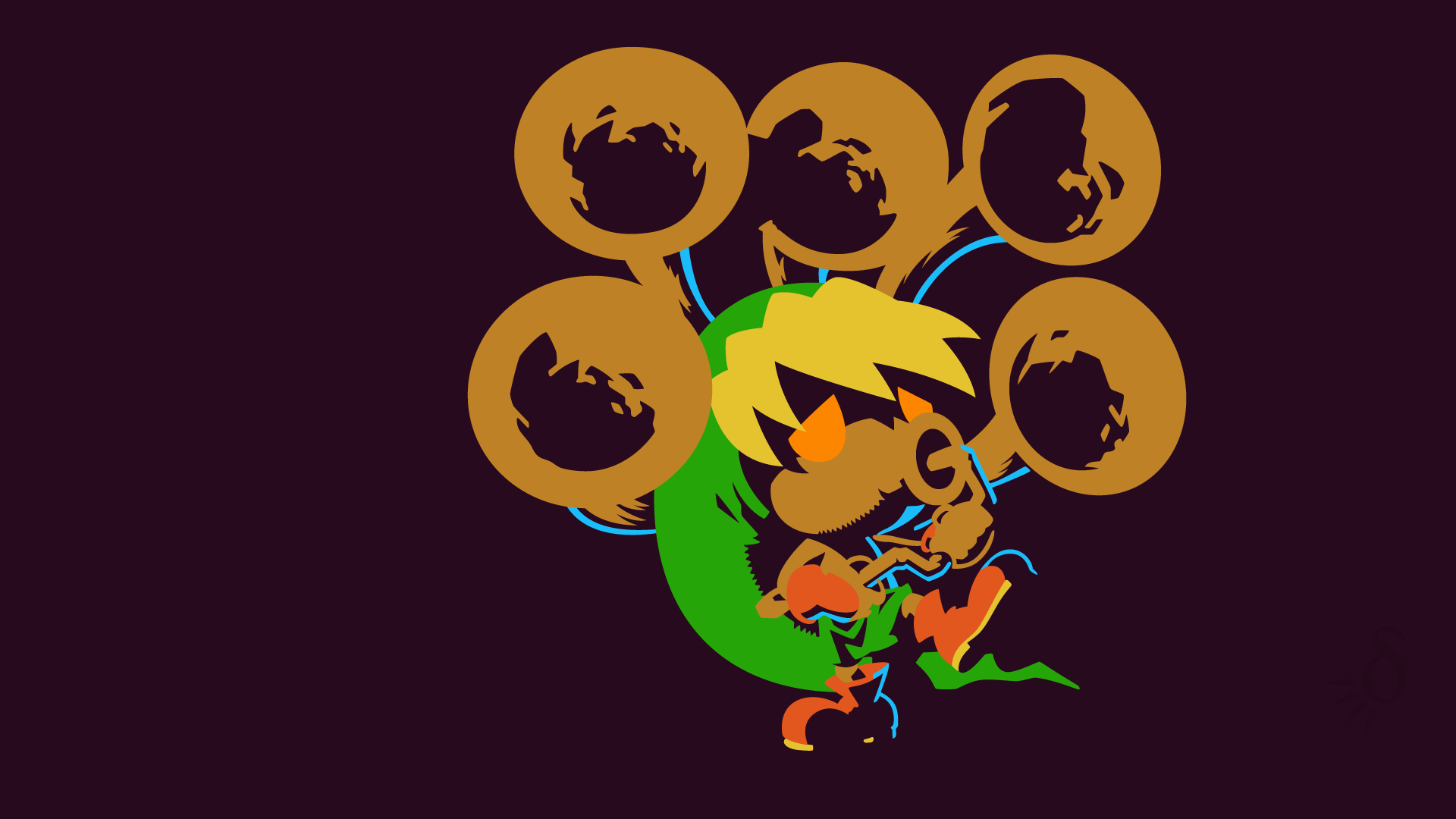 1920x1080 Deku Link HD Wallpaper