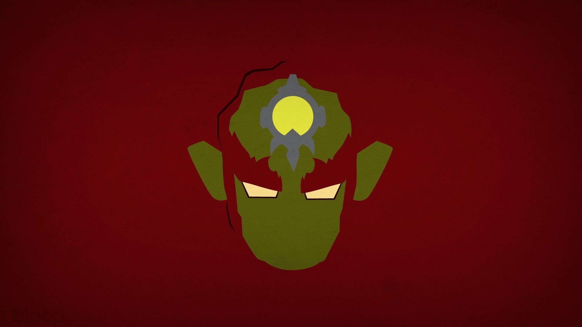 1920x1080 Wallpaper minimalism, The Legend of Zelda, blo0p, Ganondorf for mobile and desktop, section минимализм, resolution 1920x1080