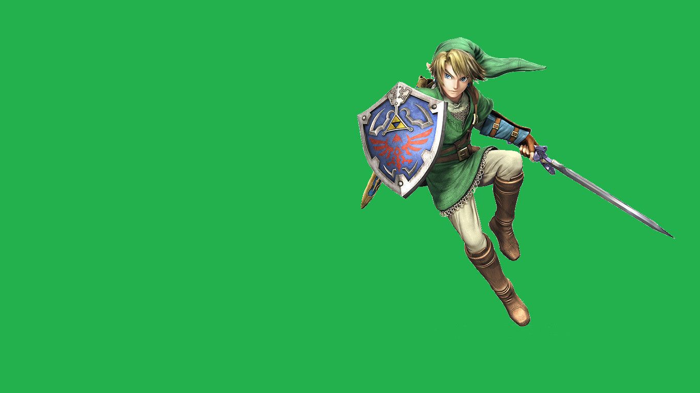 1366x768 Desktop wallpaper: Video Game, Super Smash Bros For Nintendo 3Ds And Wii U, Link, Super Smash Bros 4K free download for PC. 352630