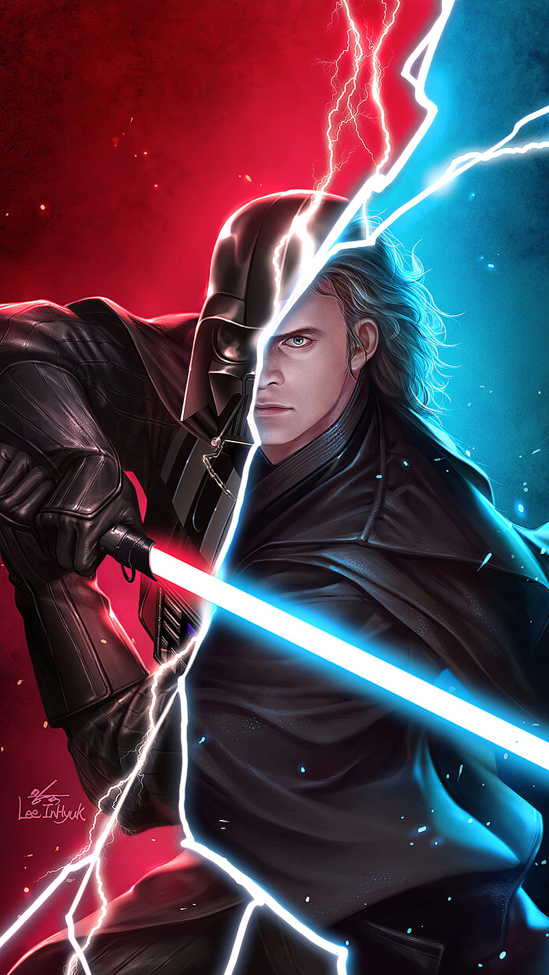 800x1422 Star Wars, anakin, darth vader, HD phone wallpaper